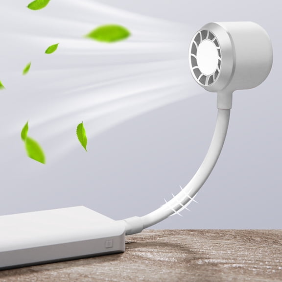 USB Mini Fan with Night Light for Vehicle Computer Laptop and Home Desktop Daily Cooling Use