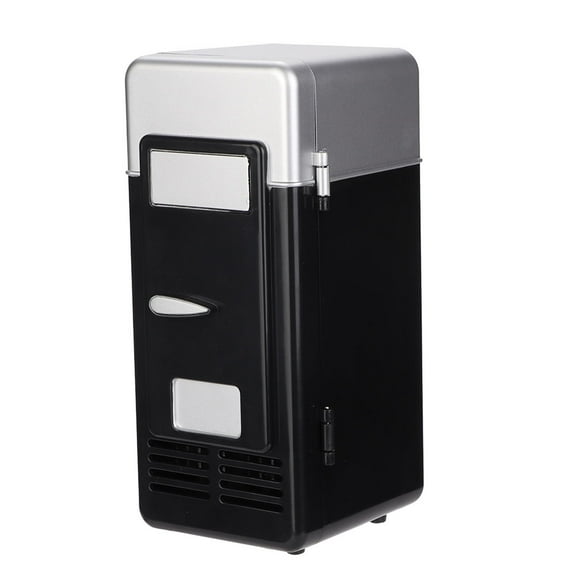 USB Mini Fridge: Portable Cooling  Warming For Office, Car  Travel, LED Lit