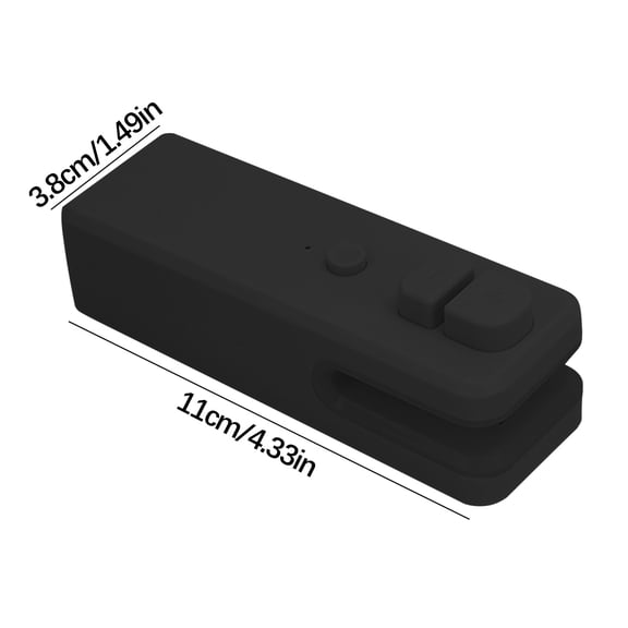 USB Mini Heat Sealing Machine | Portable Hand-Press Bag Sealer for Snacks & Food Freshness | Household & Travel Use | 1-Pack