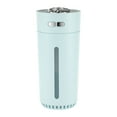 thumbnail image 1 of USB Mini Humidifier with 280ml Tank and Night Light, Silent Cool Mist Humidifier for Bedroom Office Car, Portable Aroma Diffuser with Auto Shut-Off for Dry Skin and Sleep, 1 of 2