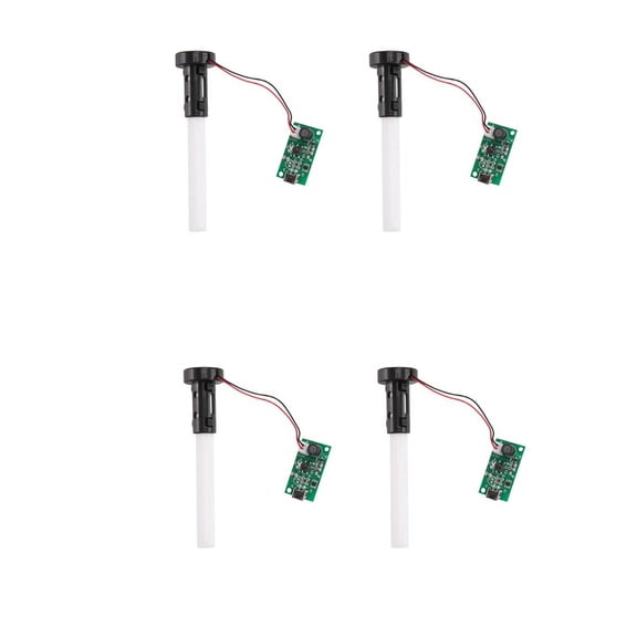 USB Mini Humidifier Mist Driver Circuit Board Fogger Atomization Film Atomizer Sheet DIY Kits 4Pcs