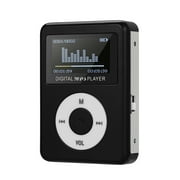 USB Mini MP3 Player with LCD Screen, Portable HiFi Music Player, MP3 Player Wireless, Supports 32GB, Compact Design for Speaker, FM, Voice Recorder, Long Last Battery