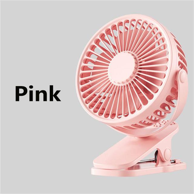 USB Mini Wind Power Handheld Clip Fan Portable Rechargeable Fan High Quality Student Dormitory Fan Small Cooling Ventilador