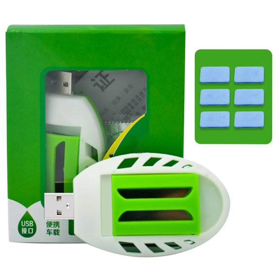 USB Mosquito Repellent Heater with Refill Tablets, Portable Plug-in Insect Repeller for Home and Travel Use