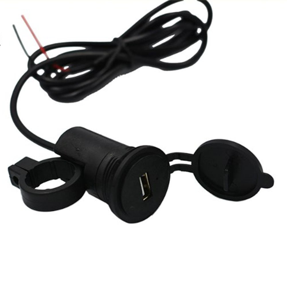 USB Motorcycle Phone Charger Mobile Phone Charger for Motorcycle Moped Scooter