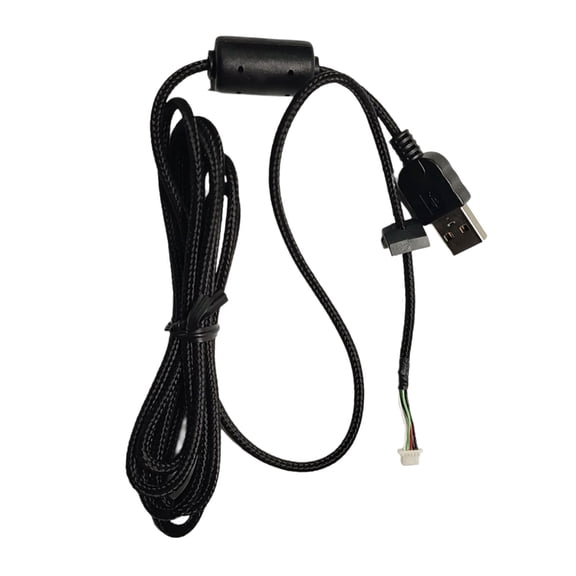 USB Mouse Cable Cord Nylons Mouse Line Replacement Wire for G502X Wireds Mouse Replacement Part Repair Accessory
