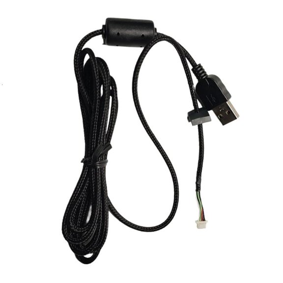 USB Mouse Wire Mouse Cable Replacement Nylons Wire for G502X Wireds Mouse