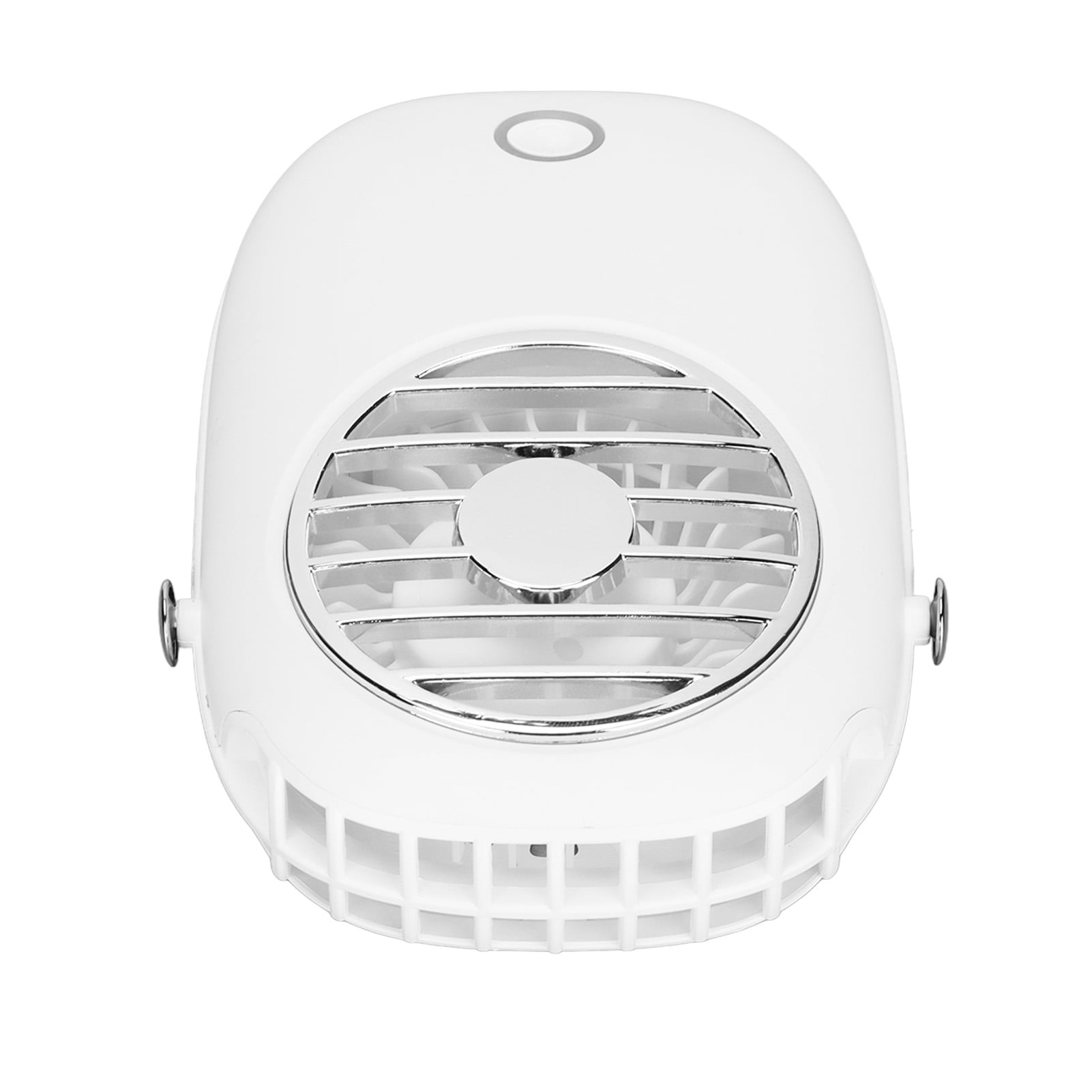 USB Neck Fan, Dual Power Supply Rechargeable Necklace Fan Hands Free