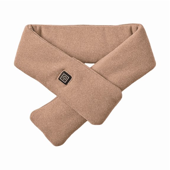 USB Neck Scarf Heating Neck Warmer, Soft Thermal Heating Wrap Scarf for Winter Outdoor, Cotton, Classic Pullover Style, Lightweight Flexible for Commuting Cycling Camping Driving