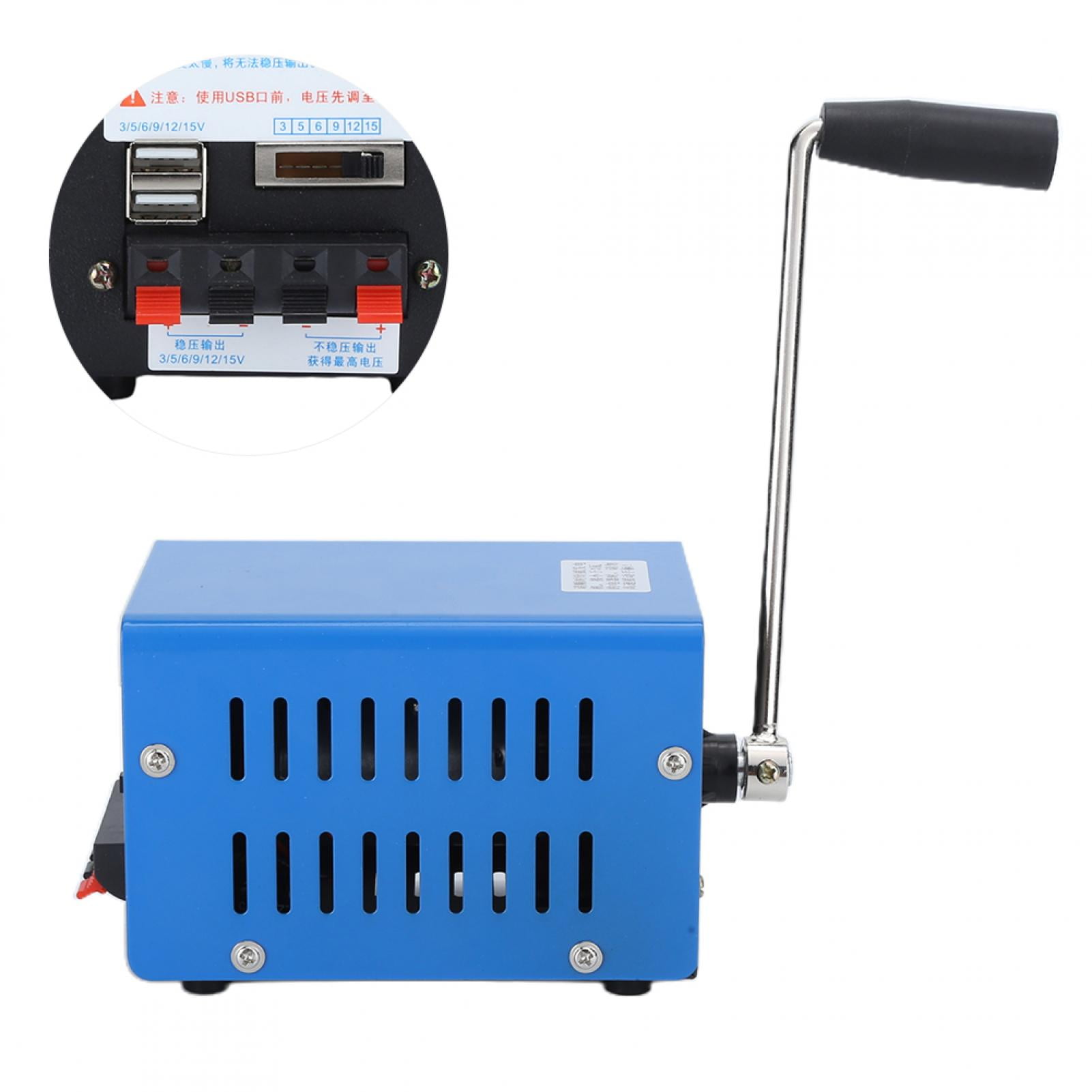 USB Night Light Hand Crank Generator, Energy Saving Generator,H For