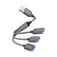 thumbnail image 1 of USB OTG Adapter with Power Supply 3 in 1 USB OTG Adapter USB to USB 2.0 Multi-Function Splitter Extension Cable, 1 of 16