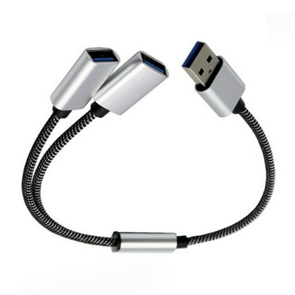 USB OTG Cable Phone Adapter USB to USB Adapter with Data & Charging Port for Phone Laptop Tablet