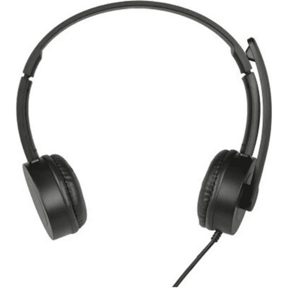 USB On-Ear Headset with Fold-Away Noise Canceling Microphone