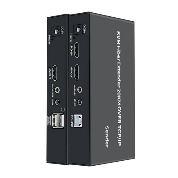 USB Over Fiber Extender System Low Power, High Safety, Remote Input Devices Accessory Extender