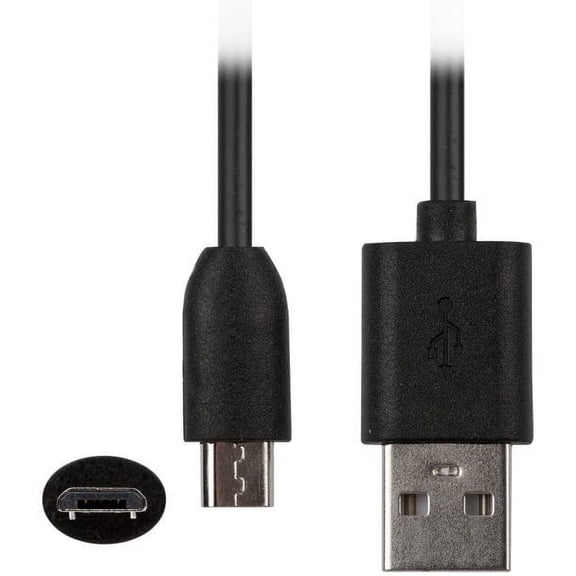 Replacement Micro USB Data Charging Cable Compatible with Blackweb Soundblade Ultra Slim Bluetooth Speaker