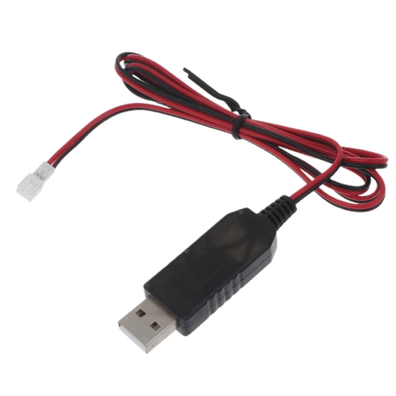 USB PH2.0 2Pin Charging Cable 100cm Charger Wire for 3.7V Li-on Battery-b