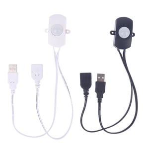 USB PIR Motion Sensor Switch Body Infrared Intelligent Sensing Detector Switch
