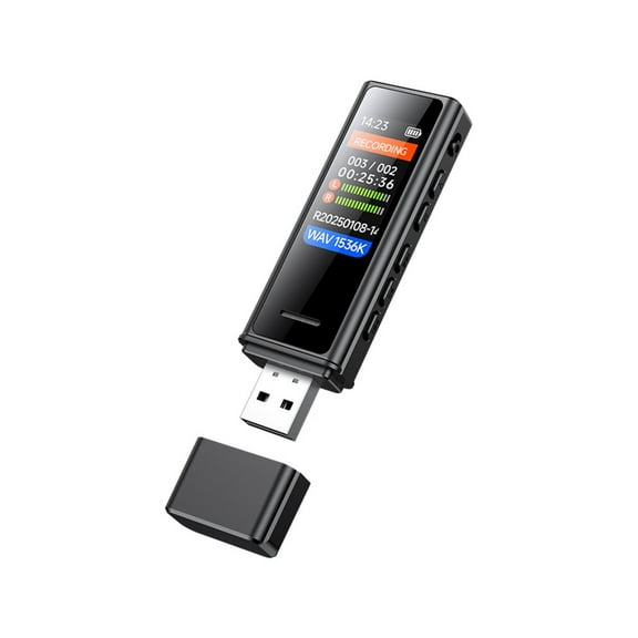 USB Pocket Voice Activated Recorder MP3 Music Player Professional Noise Cancellation Digital Sound Record Device