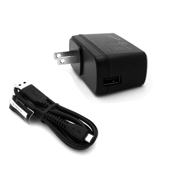 USB Port Home Charger for Moto E (2020) - 2A Cable Power Adapter Cord AC Plug Wall P9J Compatible With Motorola Moto E (2020)