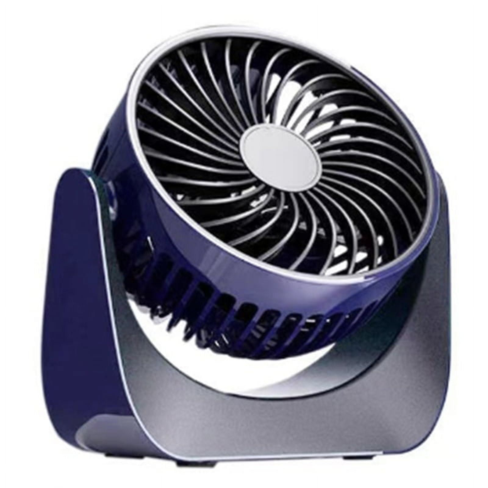USB Portable Cooling Desk Fan 360 Rotate 3 Speed Electrical Quiet