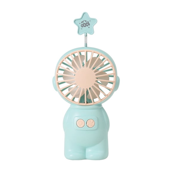 USB Portable Handheld Cartoon Charging Model Large Wind Dormitory Student Home with LED Lighting