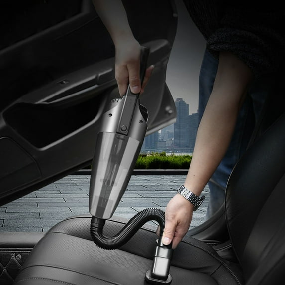 USB Portable Handheld Vacuum with Washable Filter, 120W High Power, Quick Cleaning for Car, House & Office Save 50% off