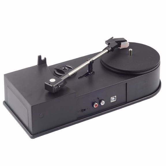 USB Portable Vinyl Turntable Audio Player Vinyl Turntable To MP3/WAV/CD Converter Without The PC 33RPM C008 ,Media Combo
