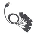 thumbnail image 1 of USB Ports Light Accessories LED Accessories ing USB Extension Cable 220 10260 10255 42083 Toy Bricks s , Seven Port, 1 of 6