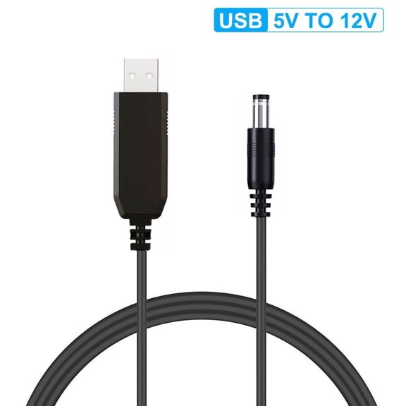 USB Power Charger Cord For O2Cool 10" Smart Power FD10006 FD10006AU Portable Fan