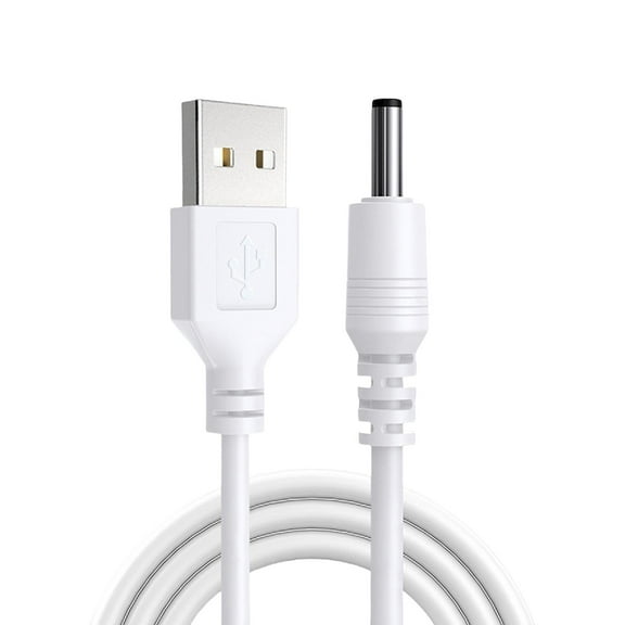 USB Power DC3.5mm 1.35mm Connectors Cord 80cm Stable Current Transfer Flexible Lightweight Design