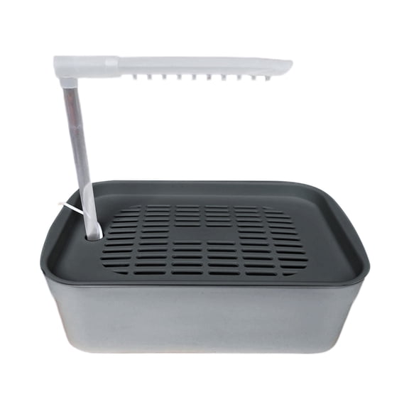 USB Power Parrots Bath Tub Automatic Water Circulation Bird Shower Basin for Home Desktop Use with Adjustable Water Flows