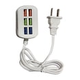 thumbnail image 1 of USB Power Strip Multifunctional Quick Charging Plug Play 6 Ports USB Mini Extension Socket HUB Splitter for Office, 1 of 7