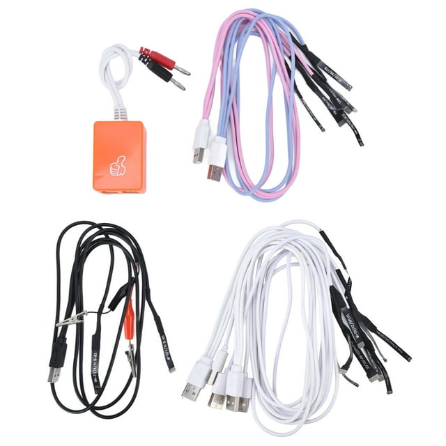 USB Power Supply Cable Mobile Phone Repairing Testing PVC Cords with