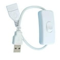 thumbnail image 1 of USB Power Switching Cable Supply Power USB Switching Cable Male to Female Cable for LED Light Router USB Fan LED Strips, 1 of 8