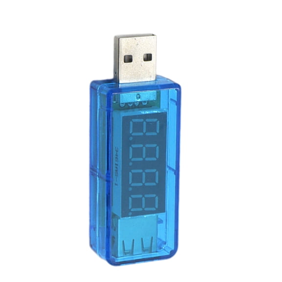 USB Power Tester Portable Voltmeter Ammeter USB Charging Voltages Tester Multimeter for Charging Statuses Detection
