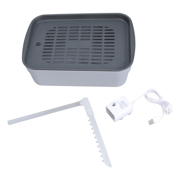 USB Power Water Circulation Bird Bath Tub for Washing in Various Occasion Home Use Easy Installation Parrots Shower Basin