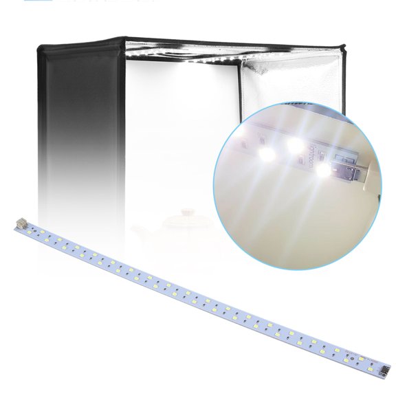 USB Powered 6400K LED Light Strip Accessory for Studio Box Photography Light Tent, 13.78 inches / 35 cm