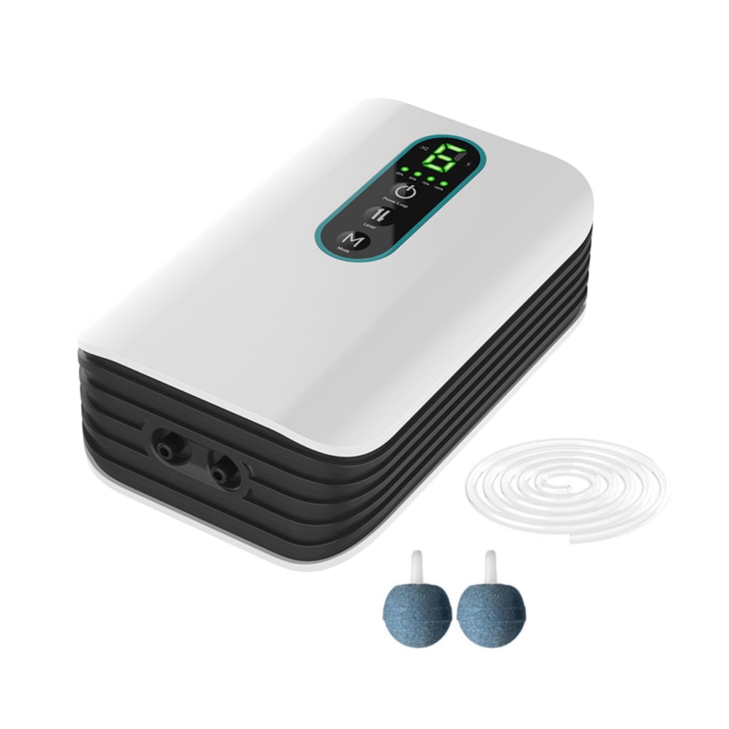 USB Powered Aquariums Aerator Oxygen Pumps Quiet Operations ABS Fishtanks Water Pumps for Underwater Safe Habitats