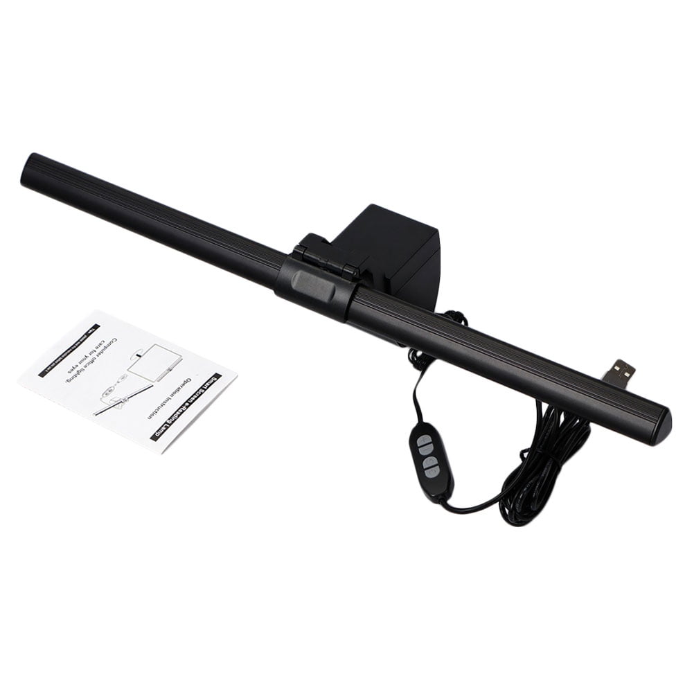USB Powered Computer Monitor Light Bar No Screen Glare Optical Lamp Office Lamp
