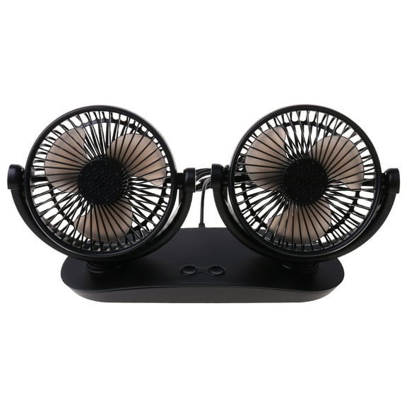 USB Powered Head Fan Portable Cooling Fan with 360 Rotation Adjustable Angle for Office Household Travel