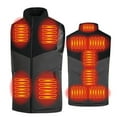 thumbnail image 1 of USB Powered Heated Jacket For Outdoor Cycling Wear All Weather Thermal Windproof Heating Vest, 1 of 7