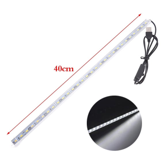 USB Powered LED Rigid Strip DC 5V SMD5630 5630 Warm and Cool White Tube Light