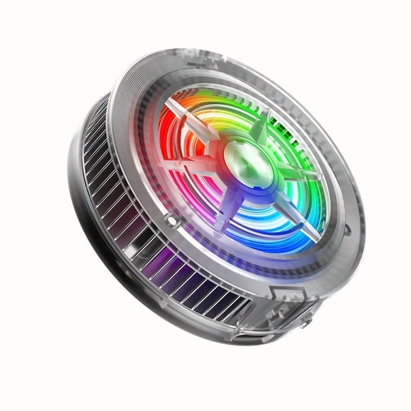 USB-Powered Phone Cooling Fan with Ice-Cooling Technology - Portable Phone Cooler with USB-C Charging, Fast Cooling for All Phone Types, Compact Design for Home, Office