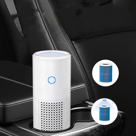 USB-Powered Portable Air Purifier Suitable for Car, Home & Office - Mini Air Eliminates Pet Dander, Dust, Pollen, Odors & Smoke, USB-Powered Air Purifier for Travel, Compact Air Purifier