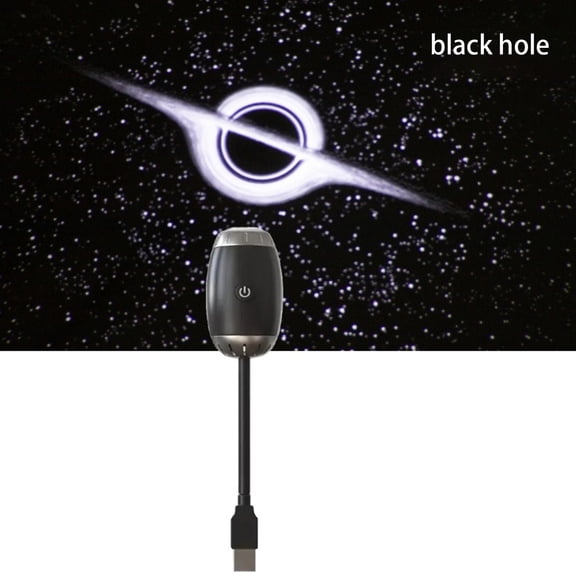 USB Powered Starry Sky Projector Night Light LED Ambient Atmosphere Lamp for Home Bedroom and Party Decorations