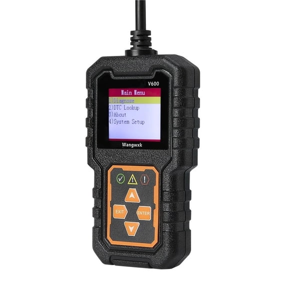 USB-Powered V600 OBDII Scanner - Engine Fault Code Reader & Data Stream ...