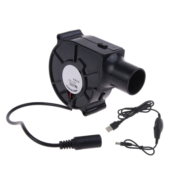 USB Powered Variable Speed Blower Fan For Computer Networking Equipment Ventilation