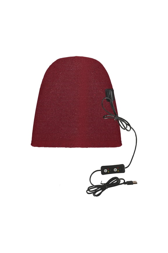 USB Powered Winter Heating Hat for Men and Women Windproof Knitted with Ear Warmth Technology
