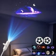 thumbnail image 1 of Ocean & Galaxy Projector Night Light for Bedroom, Car, LED Starry Sky Lamp with 360 Degree Flexible Gooseneck, USB Powered Galaxy Light for Home Decor Sleep Mood Lighting, 1 of 7