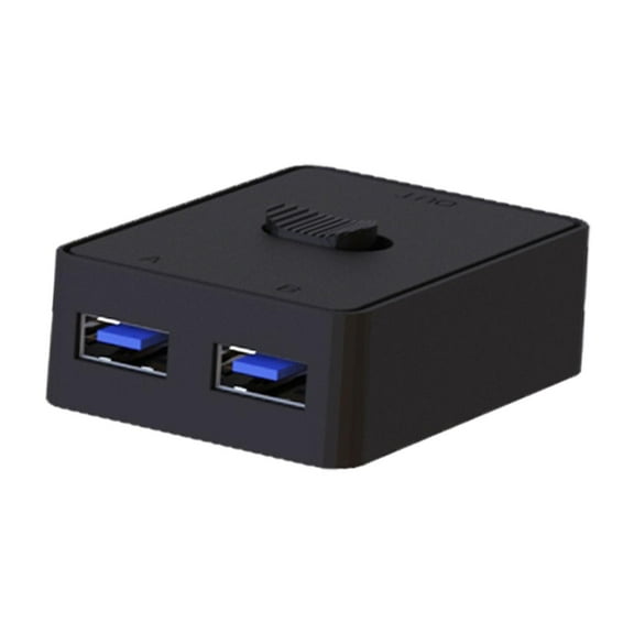 USB Printer Sharing Switch Adapter Easy to Install USB Switch Selector Printer Splitter for Keyboard Computer Printer , USB3.0